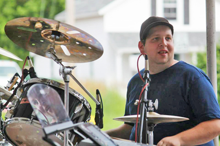 Ian Keller Rick & The All-Star Ramblers percussionist