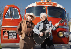 Rambler Rick and Marty Stuart sing “I’m So Lonesome I Could Cry” as The Chief looks on at the Reilly Arts Center, Ocala, FL (2023)