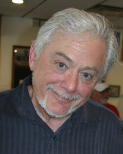 LeRoy Preston, founding member of Asleep at the Wheel and Rambler Rick’s mentor and all-time favorite songwriter, pictured at the “Paint The Pickle Party” at The St. John’s Club in Burlington, VT (2012) LeRoy Preston Closeup