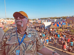 Eastern States Exposition Trustee, Rambler Rick, at a Vermont Day Reception, West Springfield, MA (2020)