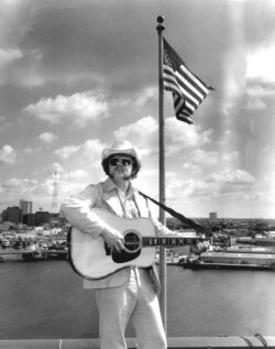 Photoshoot with Rick on the roof of Tampa General Hospital for a Tampa Tribune feature story, Tampa, FL (1974) Rick Norcross Tampa