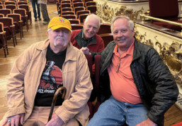 Dan Dubonnet, Rick, Ken Grillo at the VIP Reception prior to Marty Stuart & His Fabulous Superlatives concert at the Paramount Theater in Rutland, Alrip 2024